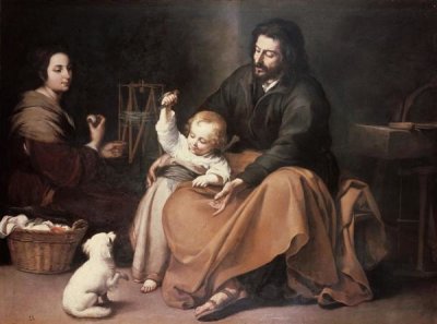 Holy Family With a Bird