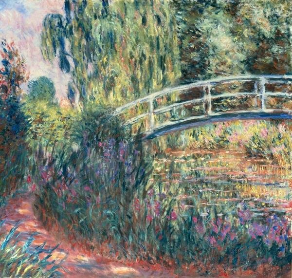 Claude Monet - Le Pont Japonais: Bassin Aux Nymphéas - Art Print ...